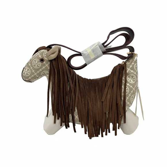 Tory Burch Handbags - Tory Burch Brown Leather Crossbody | Lunar Year of the Horse OS